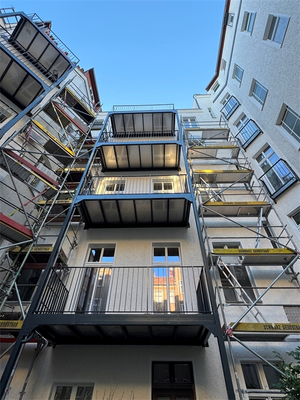 Detail Neubaubalkone