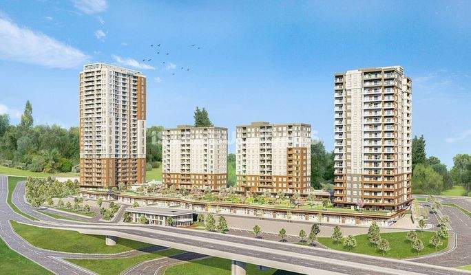 Real Estate Suitable for Investment with Lake View in Avcilar