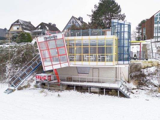 Außenansicht vom Strand 