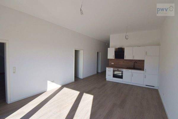 Wohnbereich und Küche