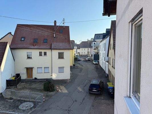 Ausblick Balkon Küche