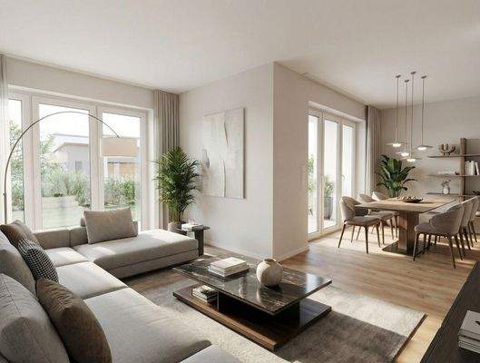 Wohn- und Essbereich