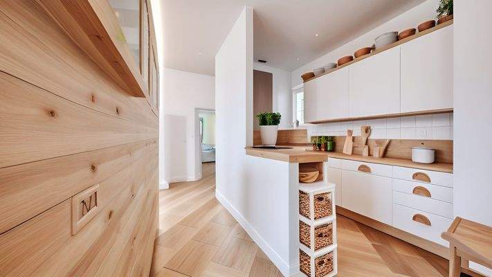 Flur / Küche - KI generiert