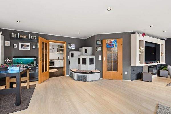 Kachelofen Wohnzimmer