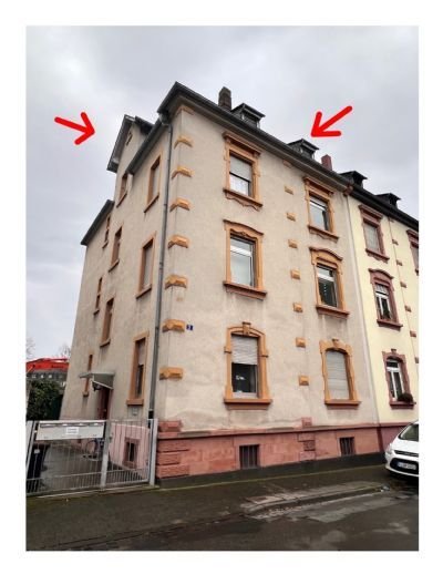 ALTBAU ESCHERSHEIM: Dachgeschosswohnung mit *Ausbaupotential*