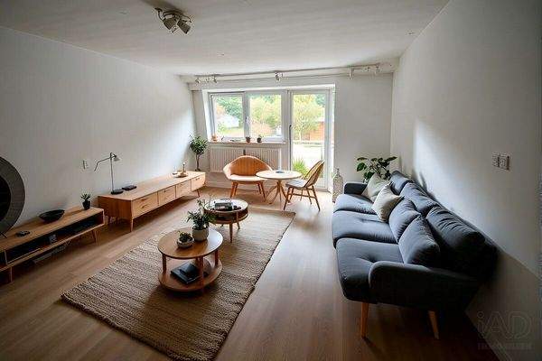 Wohnzimmer 3D Einrichtung