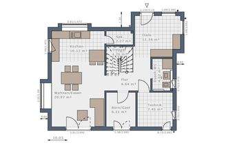 Grundriss Erdgeschoss