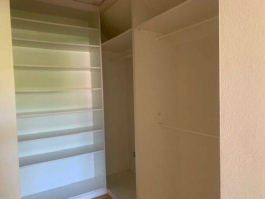 Schrankraum im Schlafzimmer
