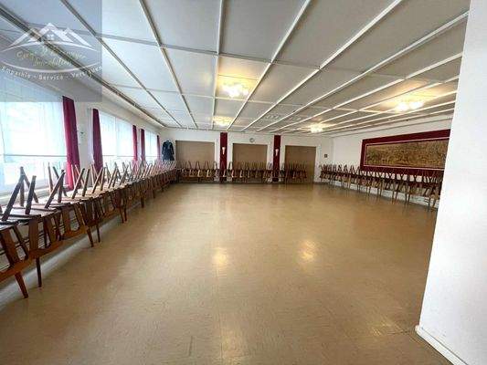 Saal 1 mit Übergang zum Saal 2