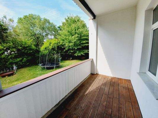 Vergleichsbild Balkon