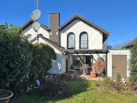 Rückansicht der Immobilie