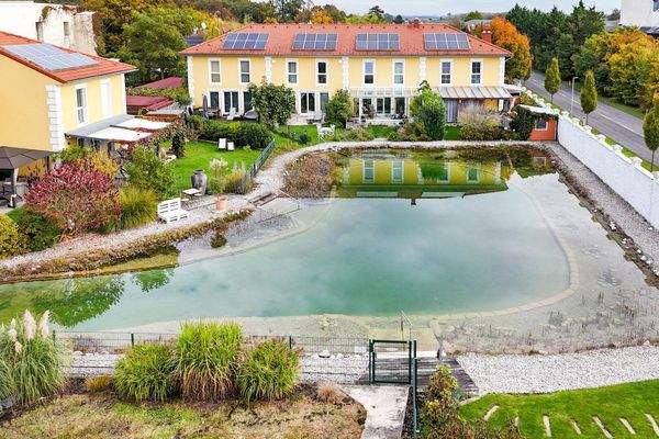 Luftbild von der Anlage