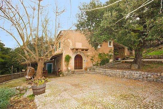 Escorca Mallorca finca zum Verkauf Garten Terrasse 86128