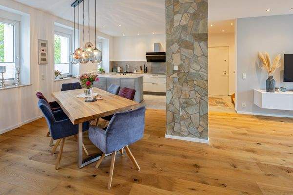 Essbereich und Küche