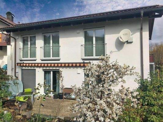 Ansicht Gebäude vom Garten