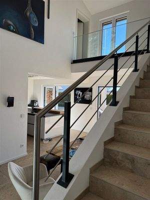 EG: Treppenaufgang Foyer