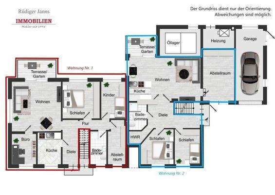 Grundriss Erdgeschoss