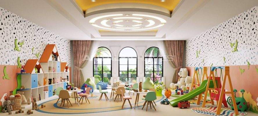 Sea View Apartments in a Luxury Complex in Kargicak Alanya