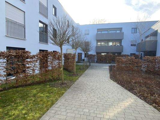 Innenhof Wohnanlage