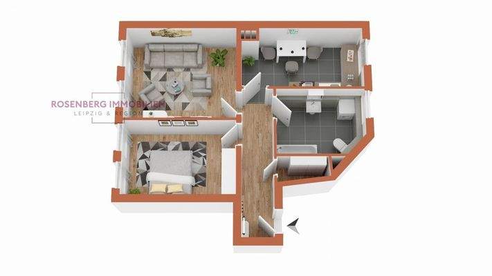 Immobilie in Leipzig / Schkeuditz zu verkaufen_Grundriss