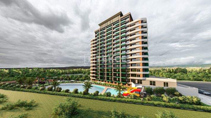 Apartments For Sale in Advantageous Location in Mersin Tece
