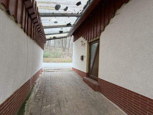 Einliegerwohnung -Eingang