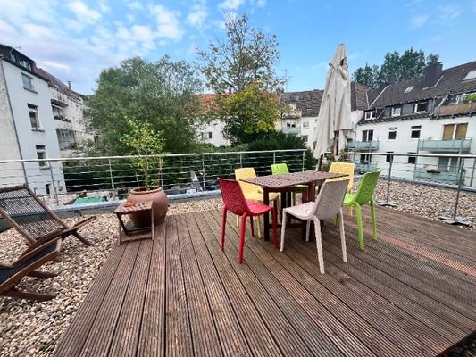 Terrasse Isenberg Seminarraum