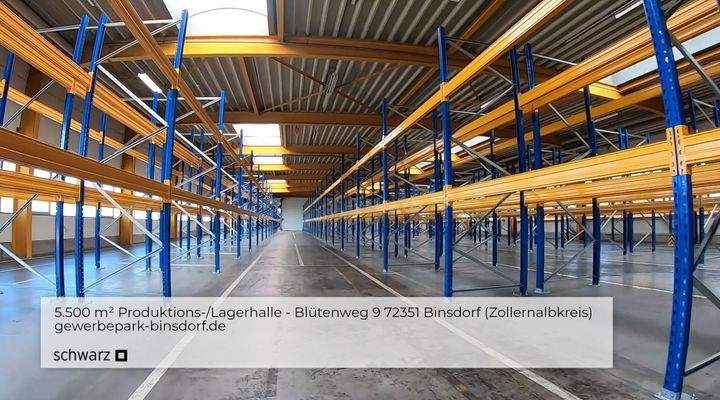 Blütenweg 9 - Bild - Regalanlage #2 -  5.500 m² Pr