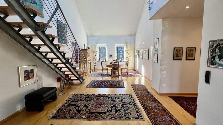 Wohn-/Esszimmer Penthouse