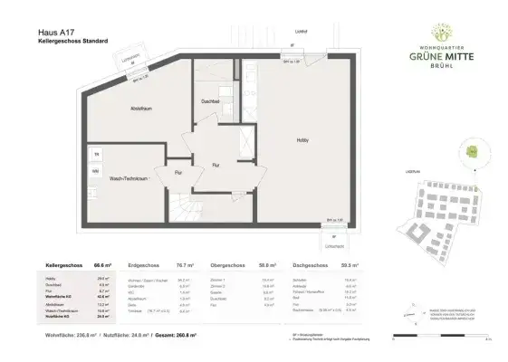 Haus 17 - Kellergeschoß