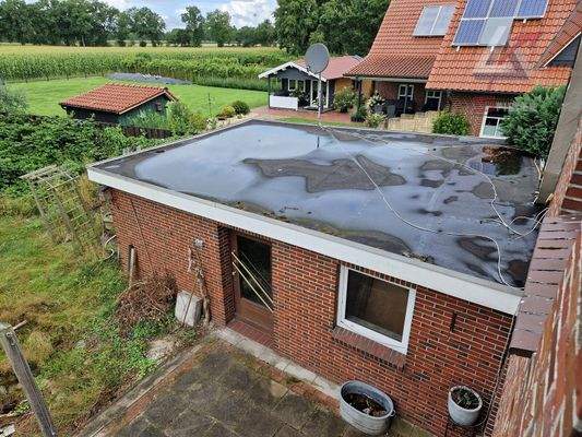 Flachdach Einzelgarage