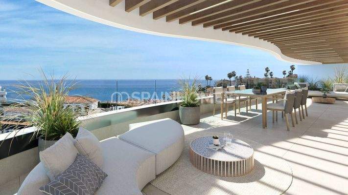 Spacious Apartments with Unique Sea Views in Mijas Costa