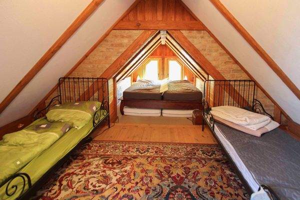 Schlafnische Dachgeschoss