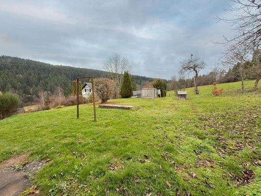 viel Platz im Grünen