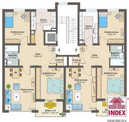 Grundriss Beispiel Wohnen