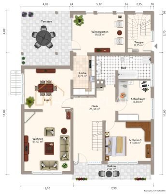 Grundriss WHG 1