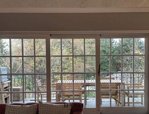 Ausblick Balkon Wohnen