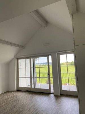 Schlafzimmer Fensterfront