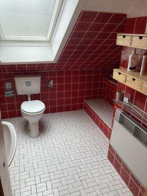 Wannenbad im Dachgeschoss