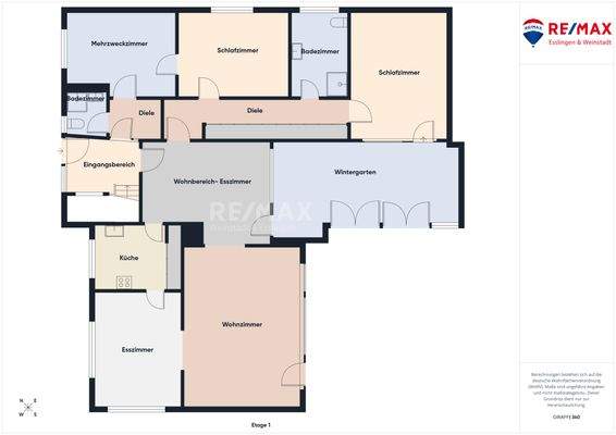 Wohnfläche 185,48m²