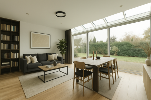 Wintergarten Einrichtungsbeispiel