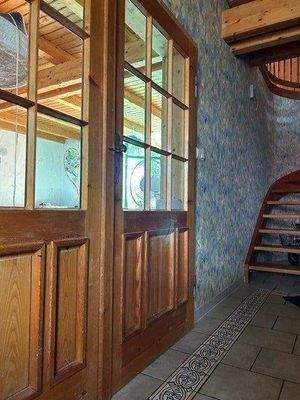 Großzügiger Eingangsbereich Wohnzimmer