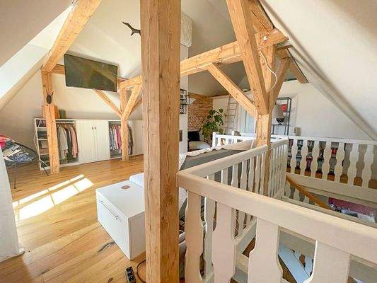 Wohnbereich Obergeschoss Bild 1 bewohnt