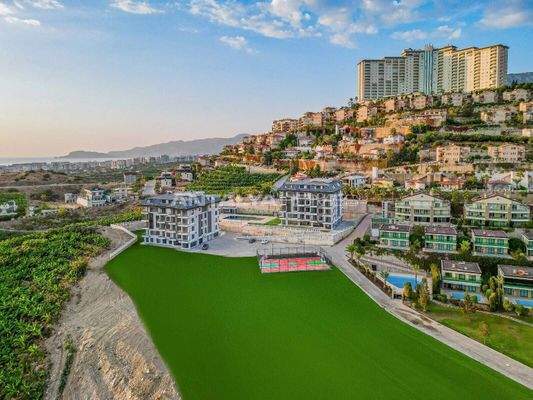 Luxury Apartments with Unique View in Alanya Kargicak