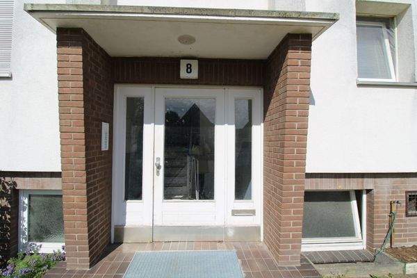 Eingangsbereich zu den Wohnungen