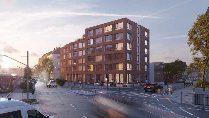 BV Carl-Benz-Str. 128 - Visualisierung Straßenpers