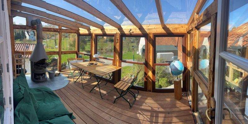 Wintergarten mit Gillstelle