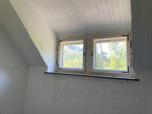 Dachzimmer mit Gaupe