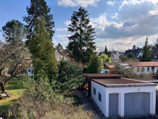 Ausblick Garten