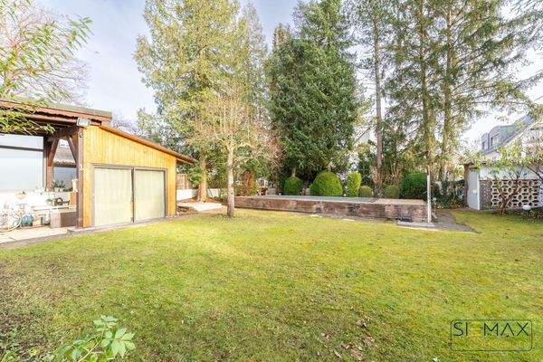 Garten mit Blick auf Carpot